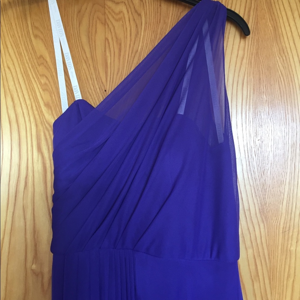 Bridesmaid dress - purple - David’s Bridal